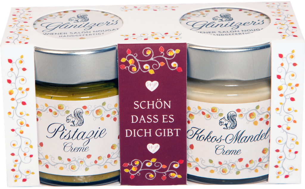 [HC-01] Pistazie & Kokos-Mandel Creme, 2x100g (Schön dass es dich gibt)