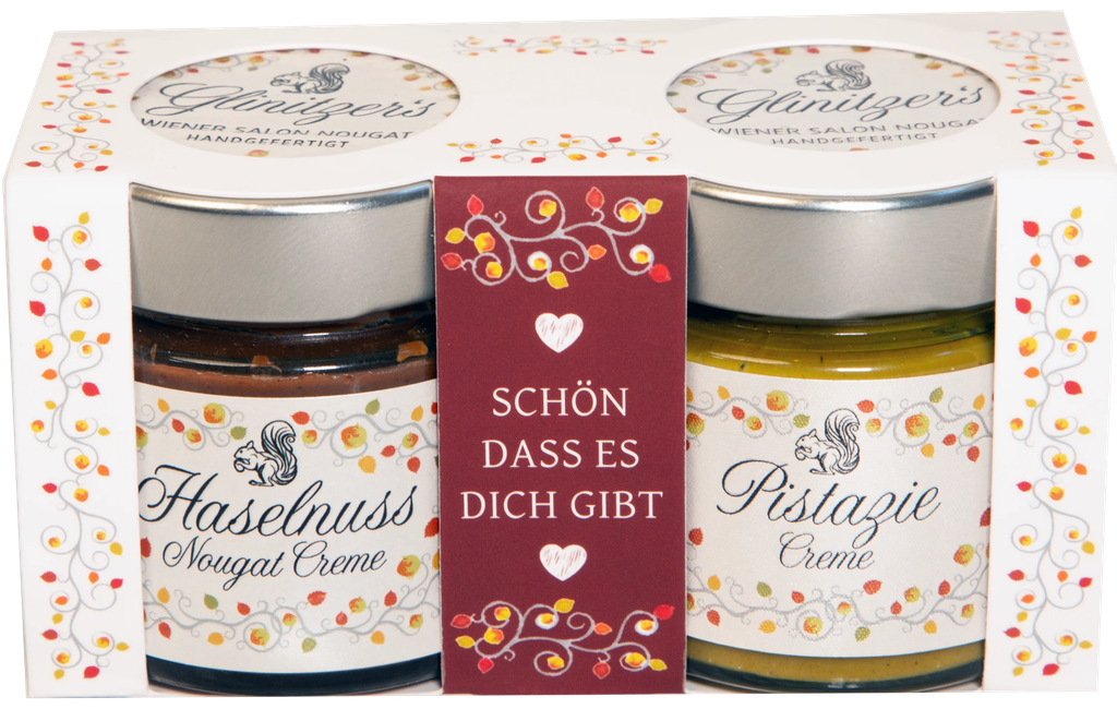 Haselnuss & Pistazien-Creme, 2x100g (Schön dass es dich gibt)