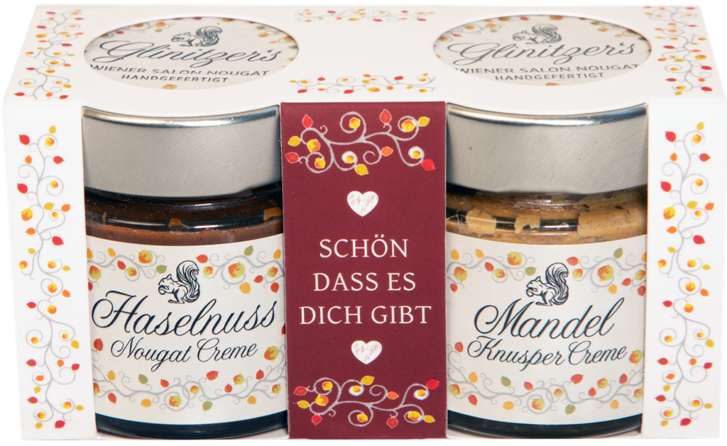 Haselnuss & Mandel-Knusper-Creme, 2x100g