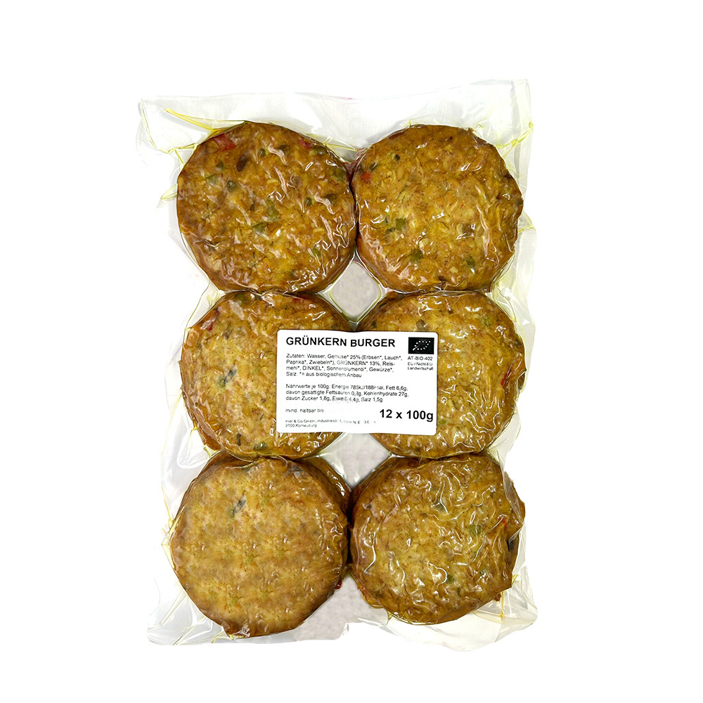 Grünkern Burger 12x100g BIO