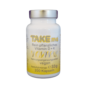 [Naturella] TAKEme Vitamin D+K 200 Kapseln