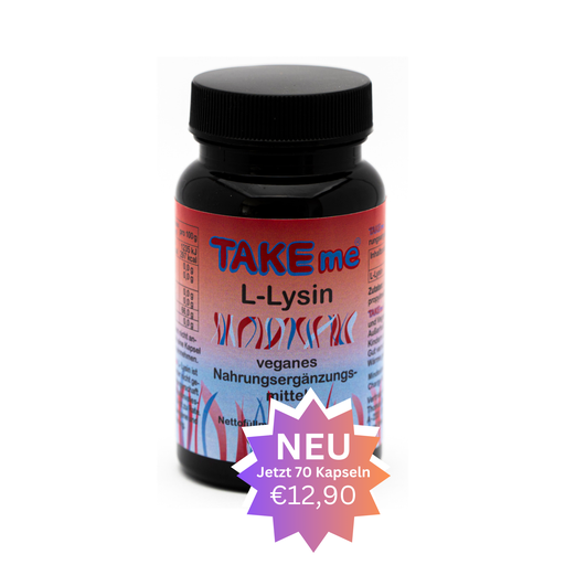 [Naturella] TAKEme L-Lysin 70 Kapseln